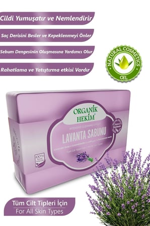 Lavanta Özlü Katı Sabun
