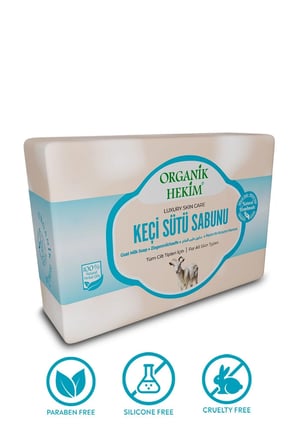 Doğal Yaşlanma Karşıtı Keçi Sütü Sabunu- Goat Milk Soap Kolajen Etkili 140 gram