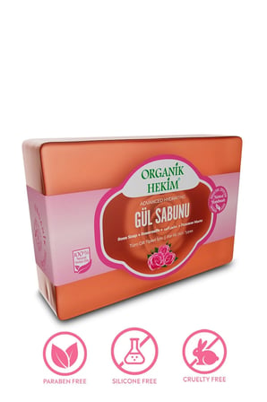 Gül Doğal Yüz Ve Vücut Sabunu 140 gr