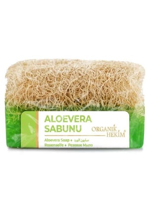 doğal kabak lifli aloe vera sabunu 120 gr