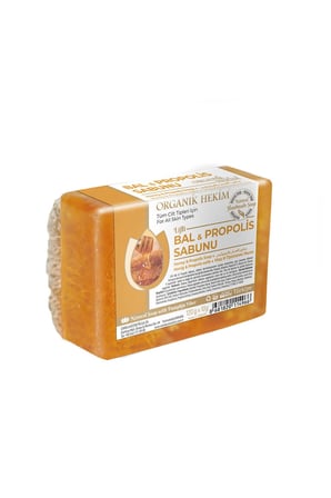 Lifli Propolisli Bal Sabunu B-3, Vitamin-b5 Etkili Ballı Şeffaf Sabun B Vitaminli 120 gram