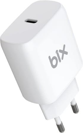 Bix BX-PD20TA 20W PD Type-C Hızlı Şarj Adaptörü Huawei Hızlı Şarj Protokolü Destekli, iPhone 15 / iPhone 15 Pro Max /14/13/12 Pro Max, S22/S21/Note 10, iPad Air/Pro ve Daha Fazlasıyla Uyumlu Teşhir