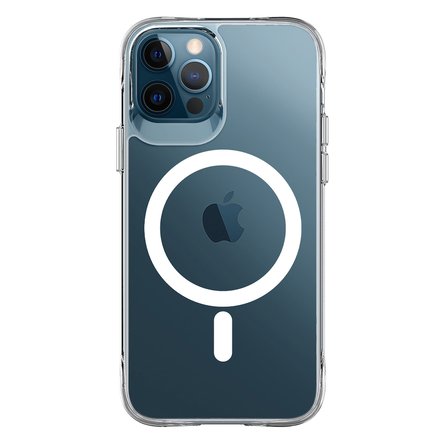 Bix iPhone 13 Pro MagSafe Uyumlu Transparan Şeffaf Kılıf Güçlü Manyetik Üstün Darbe Koruması
