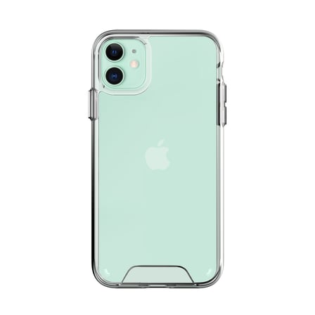 Bix iPhone 11 Nebula Aqua Transparan Ultra Şeffaf Kılıf Çizilmeye Dayanıklı Tam Kapsamlı Koruma