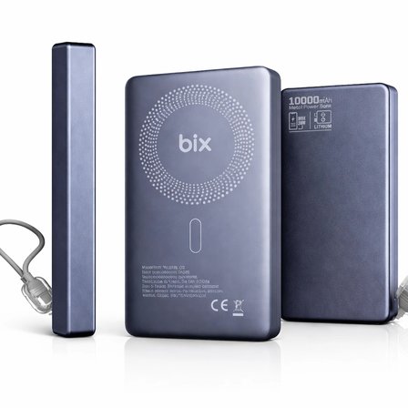 PB118 10000mAh 20W Dahili Type-C Kablolu 15W Manyetik Kablosuz Şarj Özellikli Portatif Powerbank Taşınabilir Hızlı Şarj Cihazı