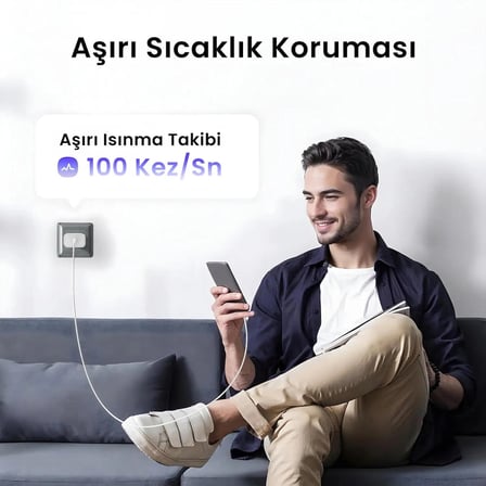 Bix BXPD23 20W iPhone & Android Uyumlu USB-C PD 3.0 Akım Korumalı Hızlı Şarj Adaptörü