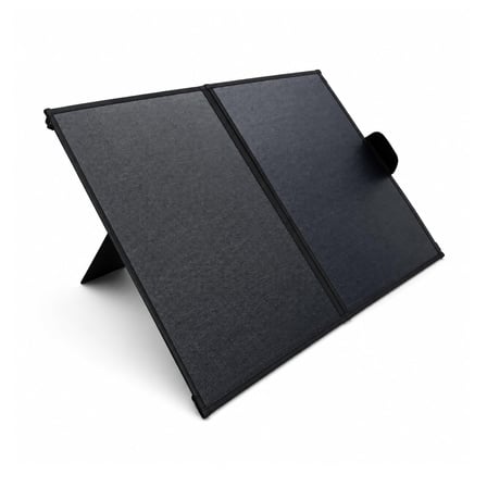 Bix 100W Katlanabilir Taşınabilir Solar Şarj Paneli USB-A Type-C DC Çıkışlı Power Station Uyumlu Outdoor Kamp Karavan Güneş Paneli Konnektör Kit Dahil