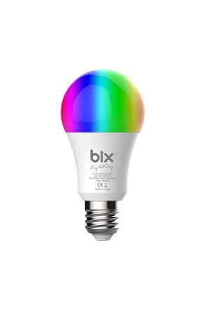 Bix Sl-02 11W Aura Rgb Led Akıllı Wifi Ampul Tüya Yazılım Destekli