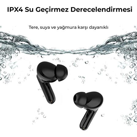 Bix Tws Earbuds Anc Çağrı ve Aktif Gürültü Önleyici Bluetooth 5.2 Ipx4 Kulak Içi Kulaklık Bxtw1