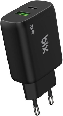 Bix ZH-2U41T 25W Siyah Hızlı Şarj Adaptörü - Outlet