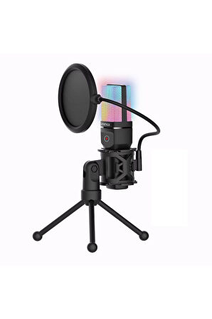 SF-777 Kayıt Condenser Pop Filtre Kardioid Mikrofon + Tripod