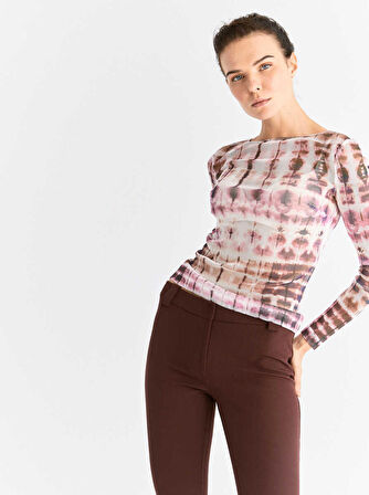 Skinny  Kadın Pantolon   Bordo