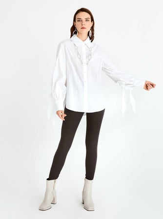 Skinny  Kadın Pantolon Acı Kahve