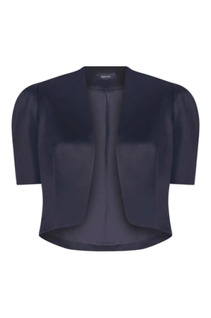 Karpuz Kollu  Bolero   Siyah
