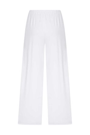 Geniş Paça Pantolon   Beyaz
