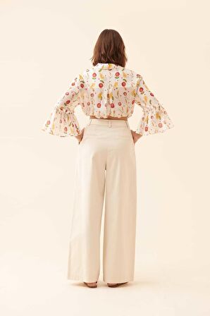 Y23 12078 Pantolon   Bej