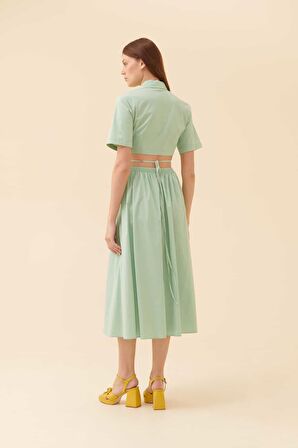 Y23 11023 Elbise   Mint