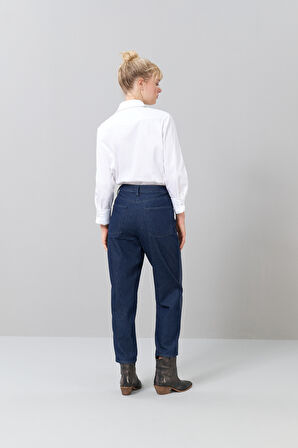 Denim Pantolon Lacivert