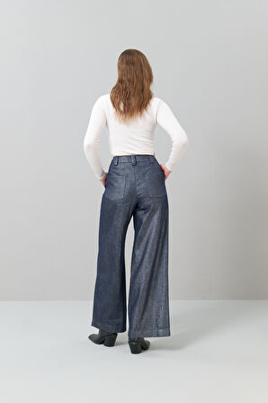 Denim Pantolon Lacivert