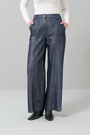 Denim Pantolon Lacivert