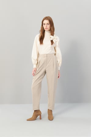 K25 12047 Pantolon Bej