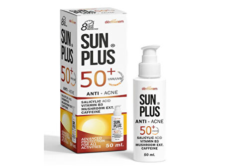 Dermonem Sunplus Anti-Acne & Oily Skin 50 Ml