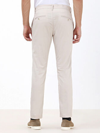 Taş Düz Dokuma Slim Fit Casual Pamuk Karışımlı Pantolon