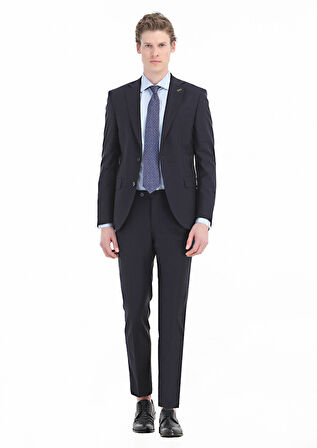 Açık Mavi Düz Regular Fit Dokuma Klasik Pamuk Karışımlı Gömlek