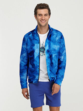 Saks Regular Fit Dik Yaka Casual Dokuma Mont