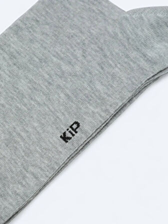 Gri %75 Pamuk ,%23 Polyamid ,%2 Elastan  Çorap