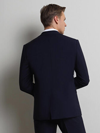 Saks Modern Fit Yün Karışımlı Takım Elbise
