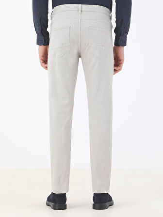 Taş Slim Fit Denim Pamuk Karışımlı Pantolon