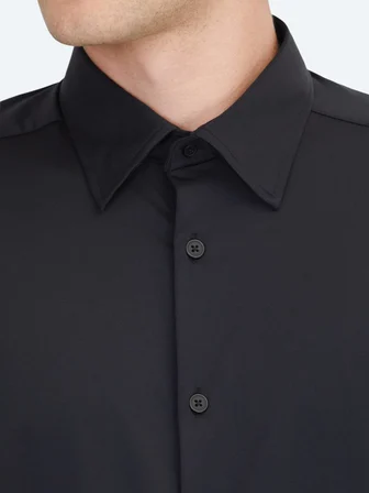 Siyah Regular Fit Casual Gömlek