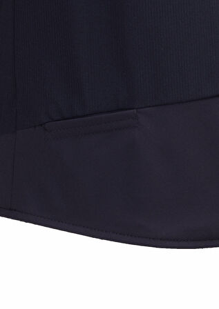 Lacivert Regular Fit Dik Yaka Casual Örme Spor Yelek