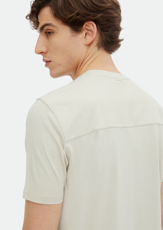 Taş Düz Bisiklet Yaka T-Shirt