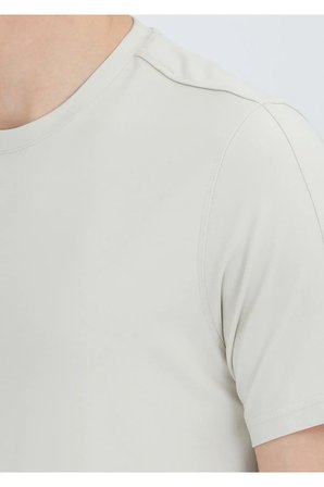 Taş Düz Bisiklet Yaka T-Shirt