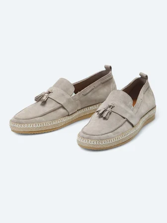 Bej Süet Smart Casual Ayakkabı