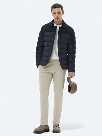 Lacivert Regular Fit Spor Ceket