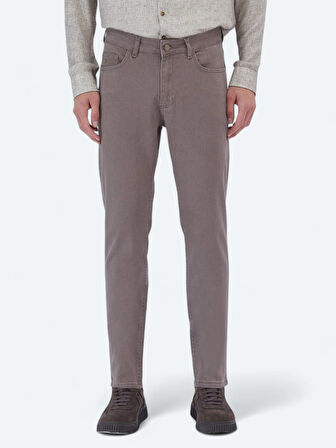 Vizon Slim Fit Denim Pamuk Karışımlı Pantolon