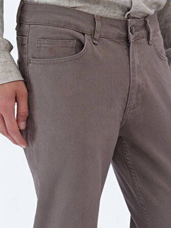 Vizon Slim Fit Denim Pamuk Karışımlı Pantolon