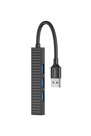 Fulltech FH2 4 Port USB Hub Çoklayıcı – USB 3.0 5 Gbps + 3× USB 2.0, USB-C Güç Girişli Tak Çalıştır USB Çoğaltıcı