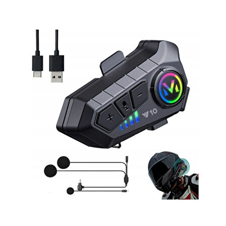 Motobir Y10 Bluetooth Intercom Seti