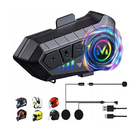 Motobir Y10 Bluetooth Intercom Seti