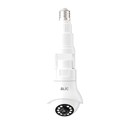 Blic Bulb 2.4G Wi-fi 1 Mp Ultra Hd 355 Derece Panoramik Ip Kamera BLM-62