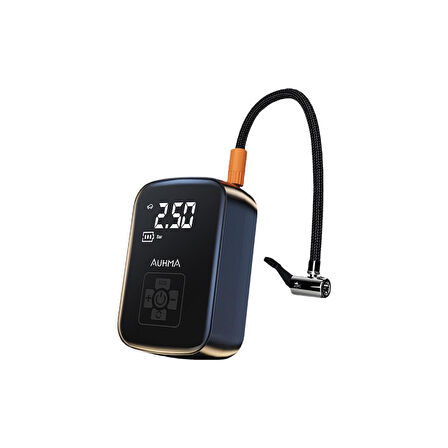 Auhma Şarjlı Dijital Göstergeli Lastik Şişirme Kompresörü A5566