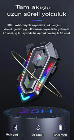 Motobir Y20 Max Bluetooth İntercom Seti