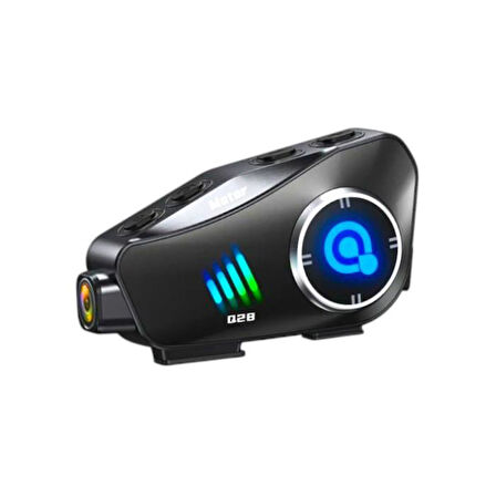 Motobir Q28 Kameralı Bluetooth Intercom Seti