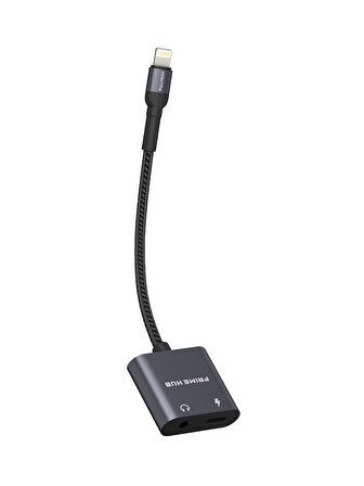 Fulltech FH13 2in1 Lightning HUB Lightning Çoklayıcı - 12W Hızlı Şarj ve Kulaklık Desteği 