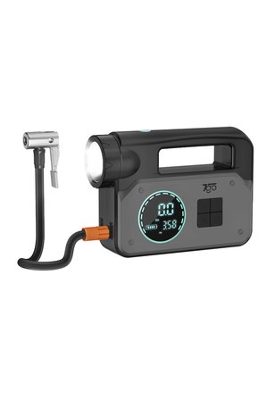 7GO 7A2 8000mAh Akü Takviyeli Hava Pompası 1000A Jump Starter, 150 PSI Dijital Lastik Şişirme Kompresörü, LED Fenerli Powerbank