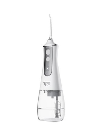 7GO 7GMF1 Şarjlı Ağız Duşu (Water Flosser) – 300ml Su Haznesi, 5 Başlıklı IPX6 Su Geçirmez Diş Temizleme Cihazı